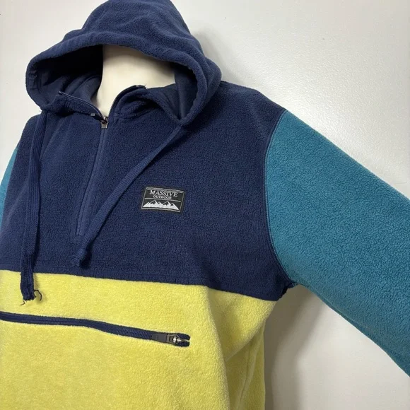 Massive outdoor quarter zip fleece sweater - Picture 5 of 8